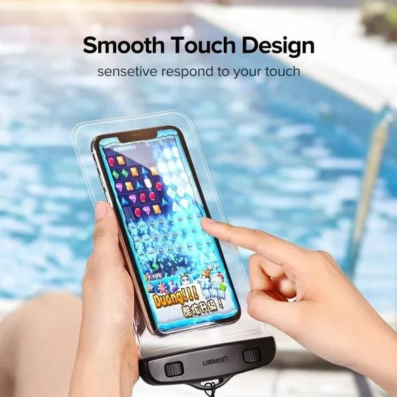 Water proof Transparent Mobile cover for Safety And Swimming Pool 1 Pc