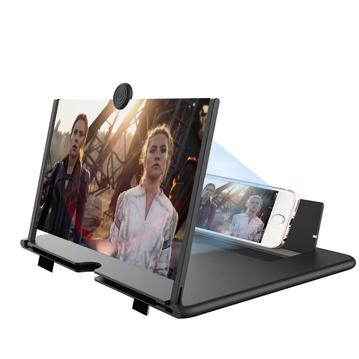 Mobile Phone Screen Magnifier, 3D Foldable Stand ..